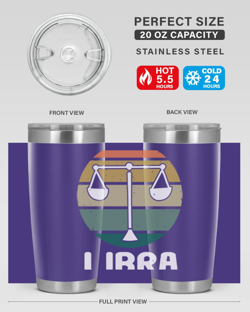 libra 337#- zodiac- Tumbler