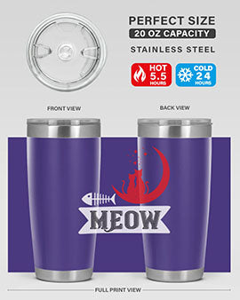 meow Style 70#- cat- Tumbler