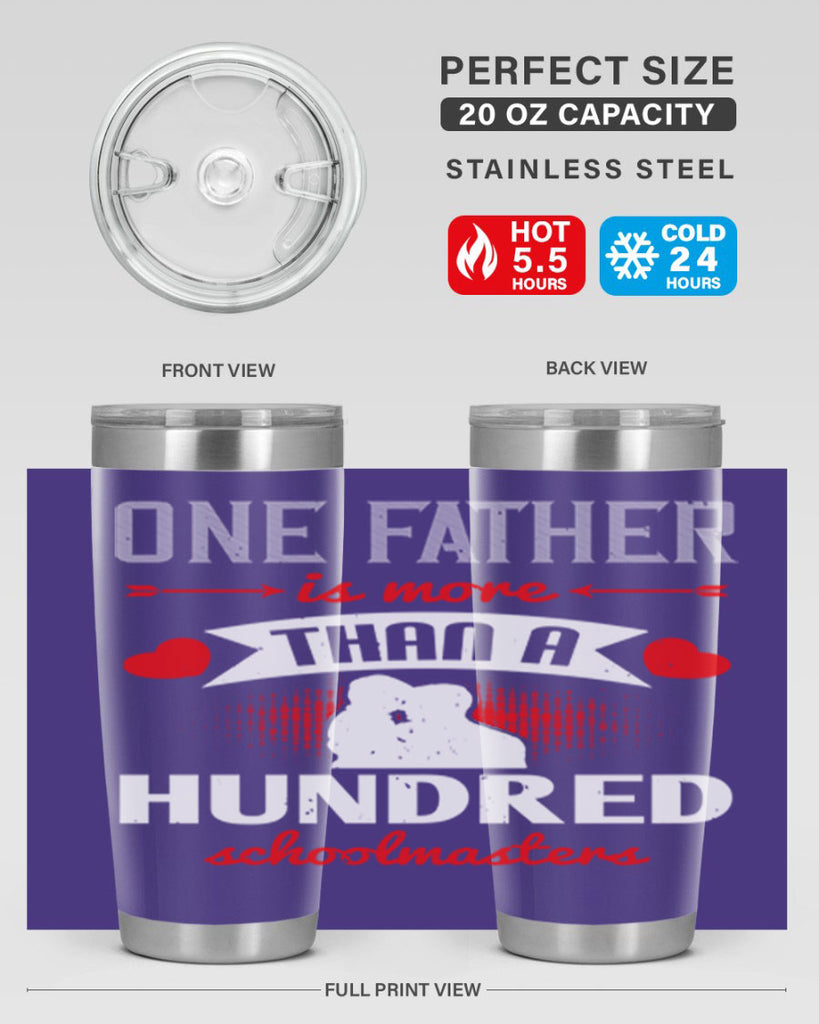 one father is more than 174#- fathers day- Tumbler