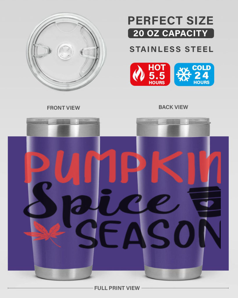 pumpkin spice Season 559#- fall- Tumbler