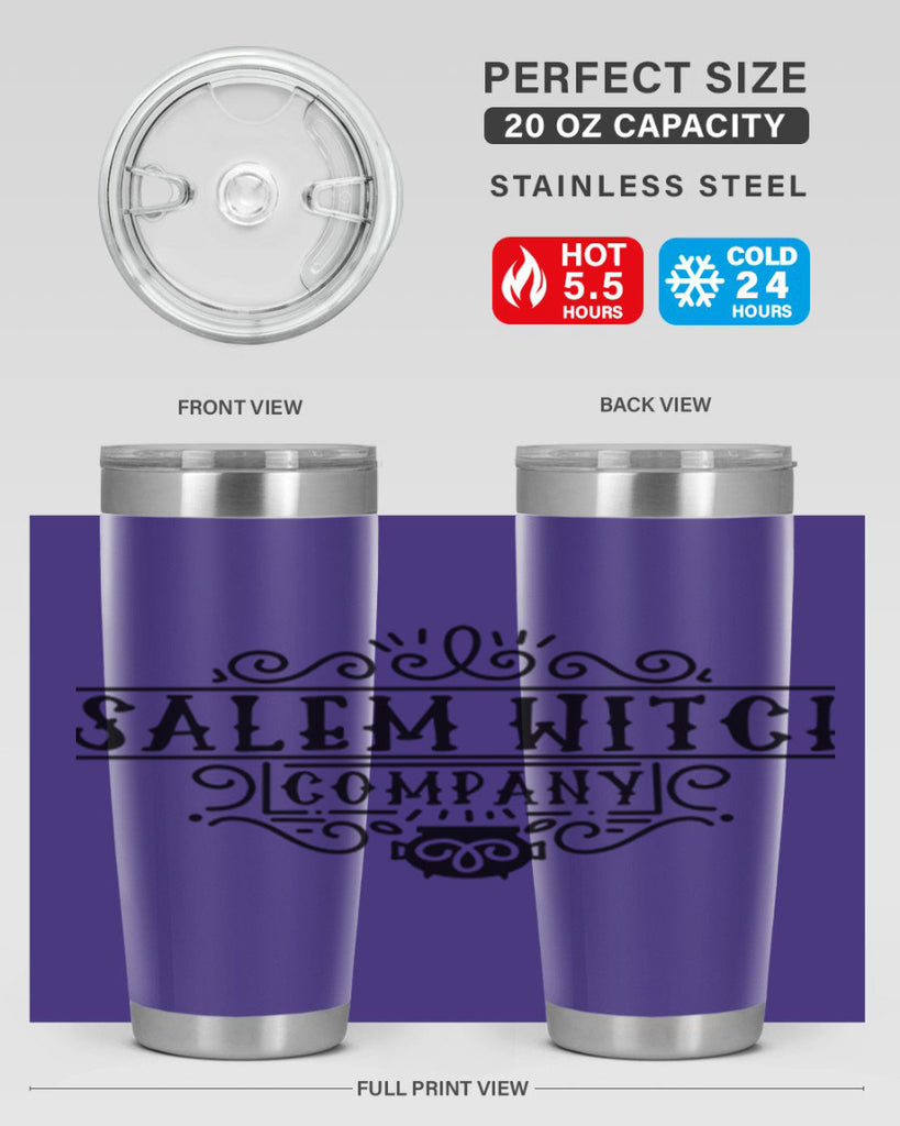 salem witch company 26#- halloween- Tumbler