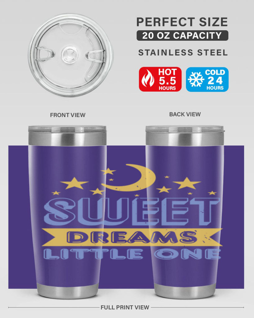 sweet dreams little one Style 13#- baby shower- tumbler