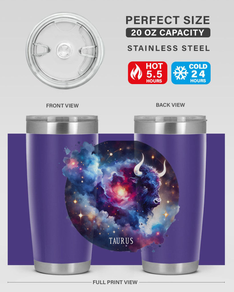 taurus 509#- zodiac- Tumbler