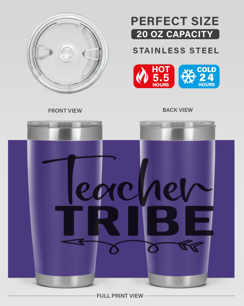 teacher tribe Style 137#- teacher- tumbler