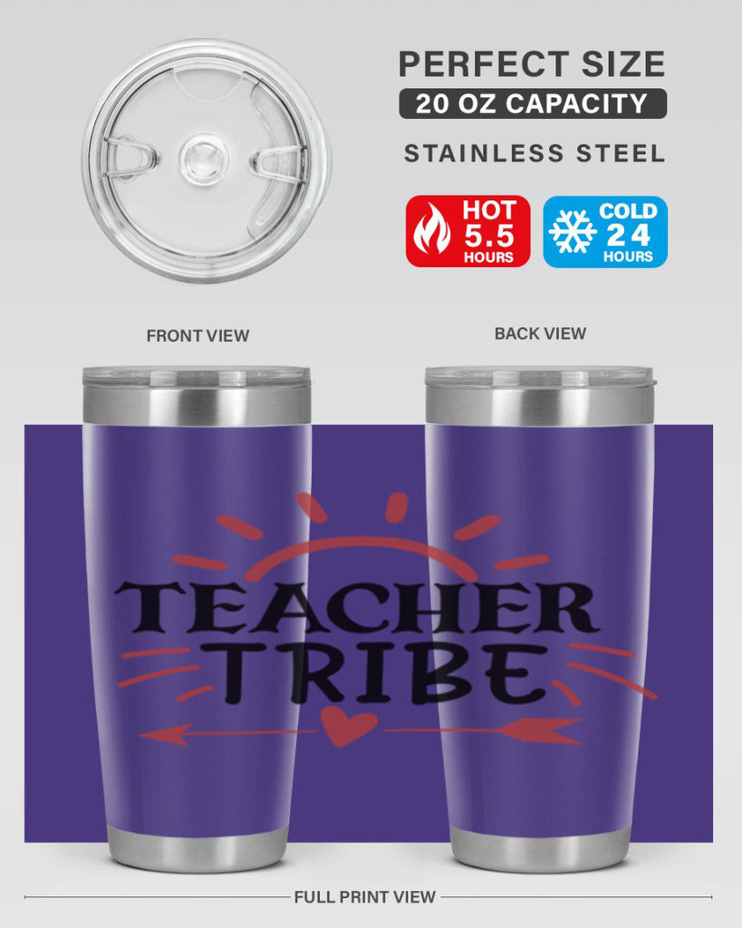 teacher tribe Style 138#- teacher- tumbler