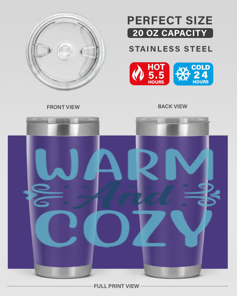 warm and cozy 444#- winter- Tumbler