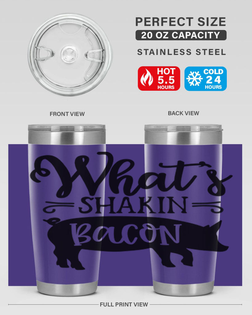 whats shakin bacon 71#- kitchen- Tumbler