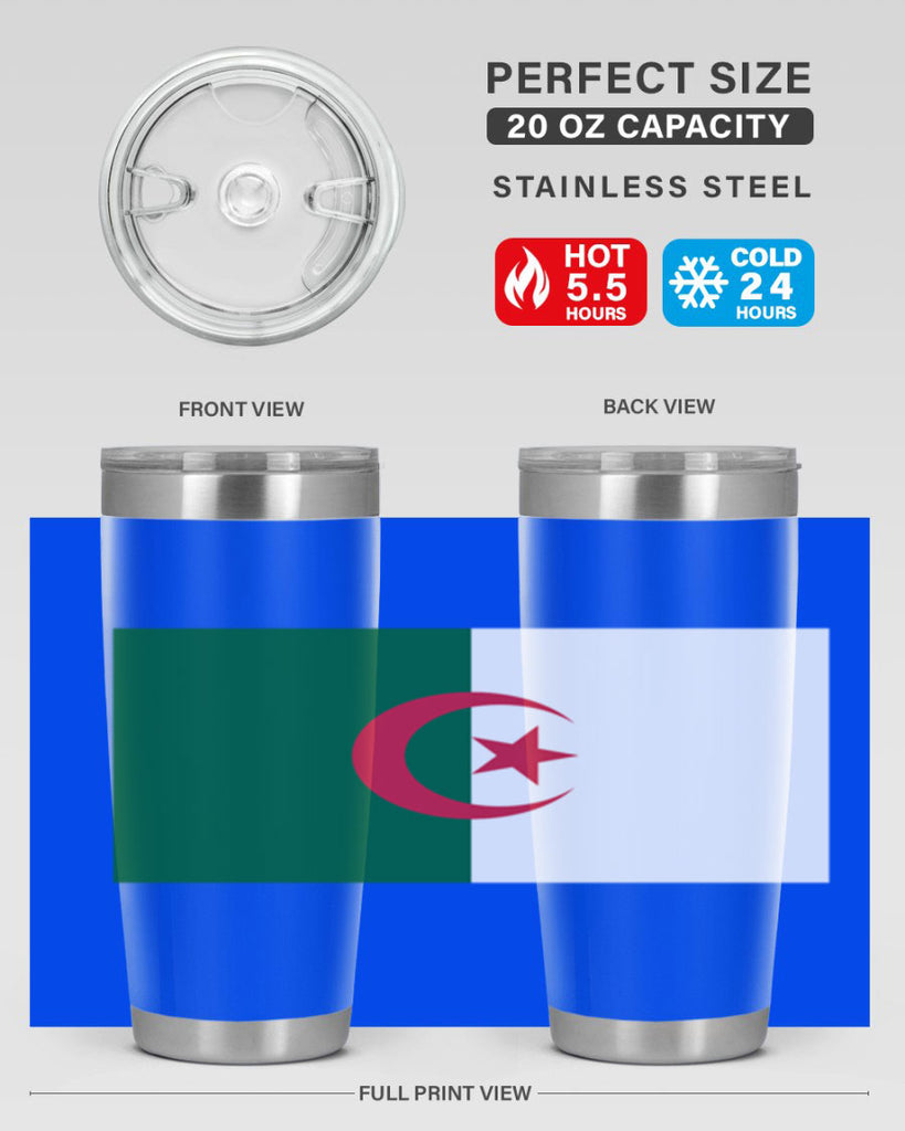 Algeria 195#- world flags- Tumbler