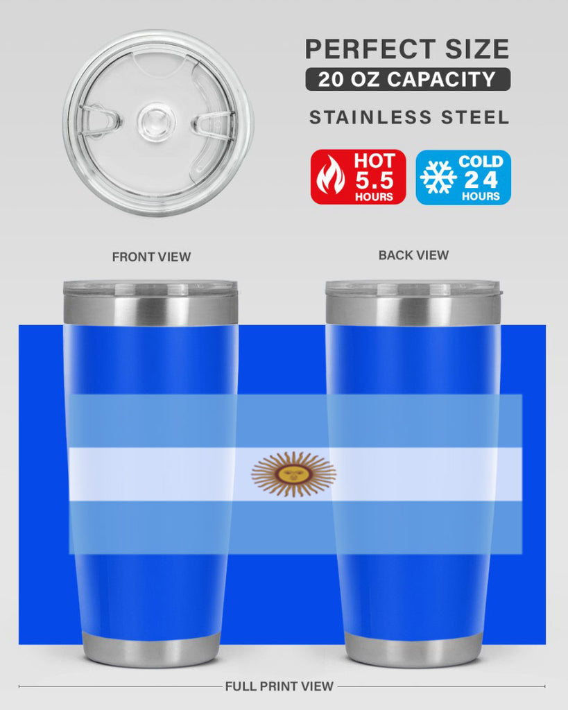Argentina 191#- world flags- Tumbler