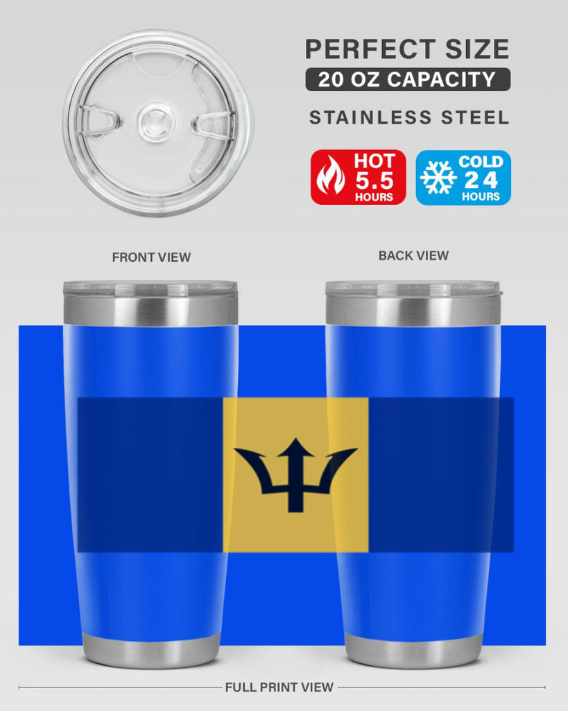 Barbados 183#- world flags- Tumbler