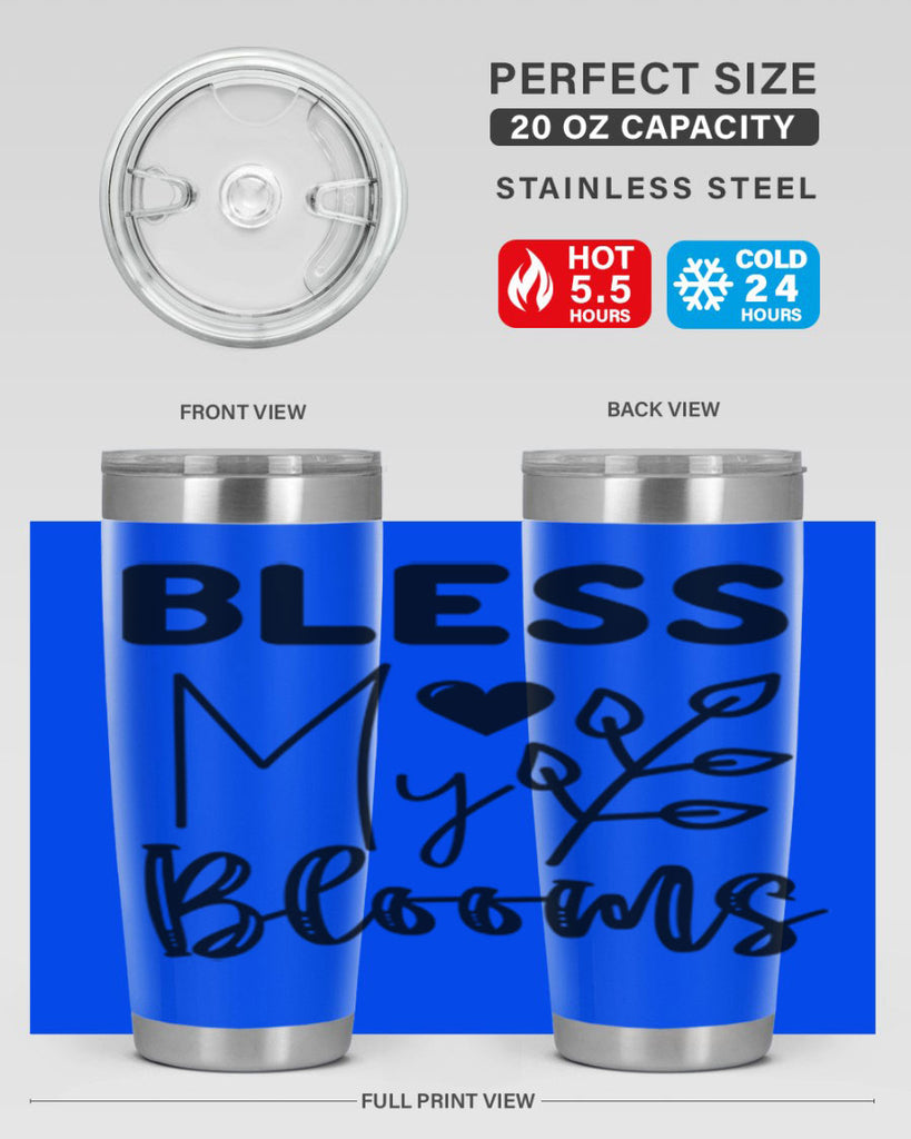 Bless My Blooms 44#- spring- Tumbler