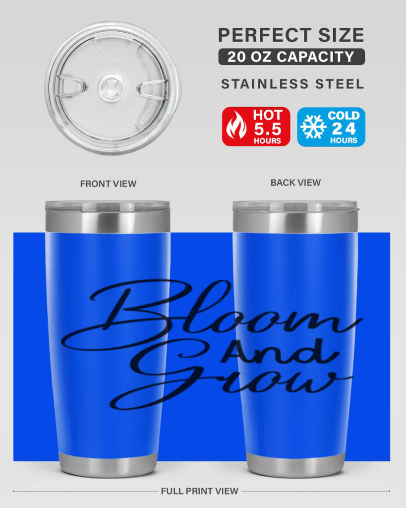 Bloom and grow  83#- spring- Tumbler