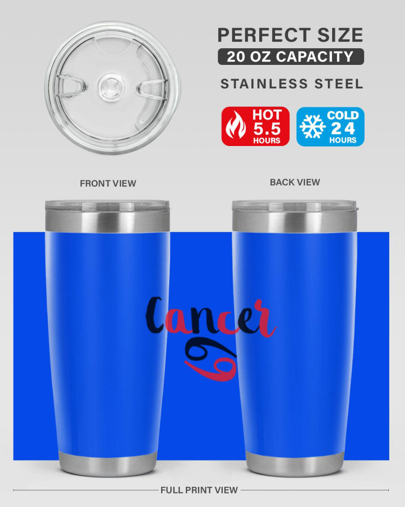Cancer 152#- zodiac- Tumbler