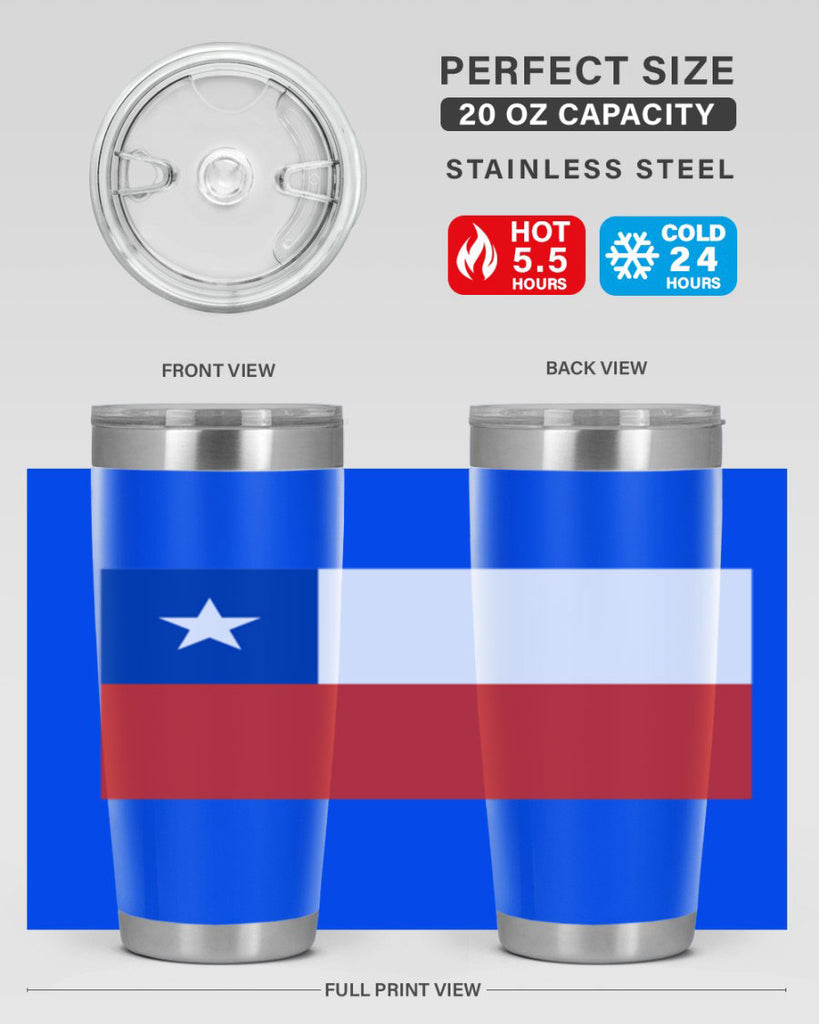 Chile 163#- world flags- Tumbler