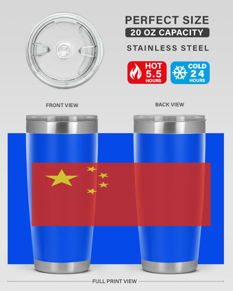 China 162#- world flags- Tumbler