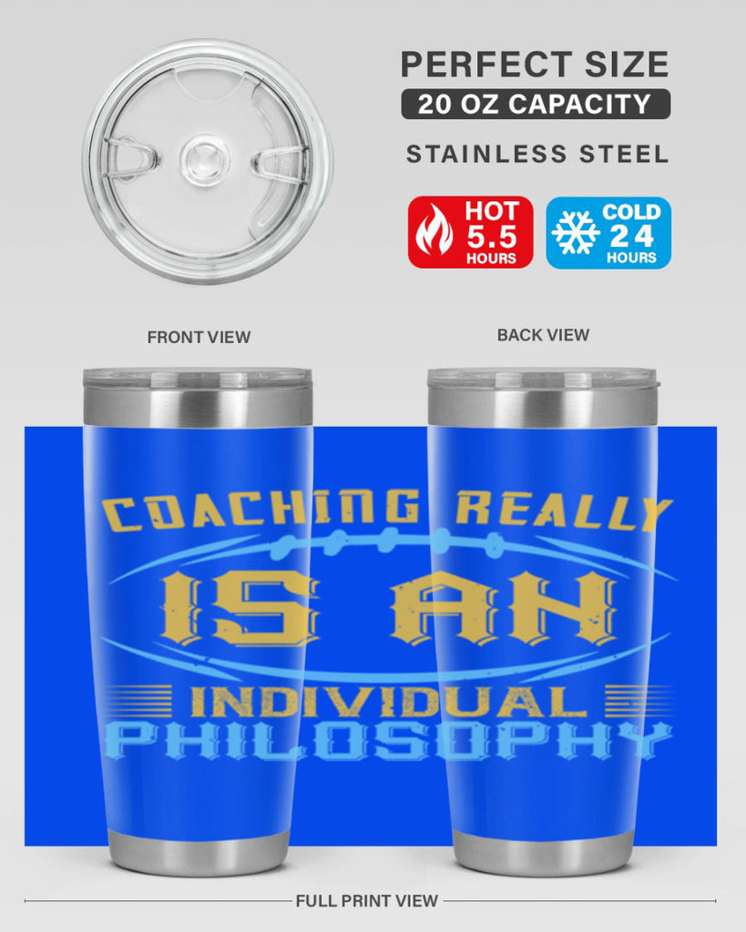 Coaching really is an individual philosophy Style 43#- coaching- tumbler