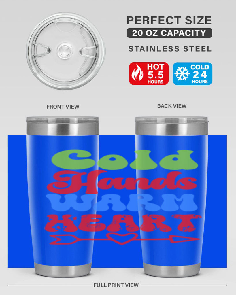 Cold hands warm heart 52#- winter- Tumbler