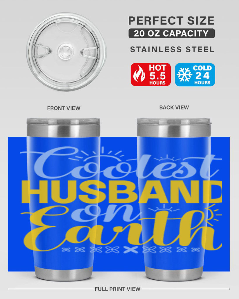 Coolest husband on earth61#- winter- Tumbler