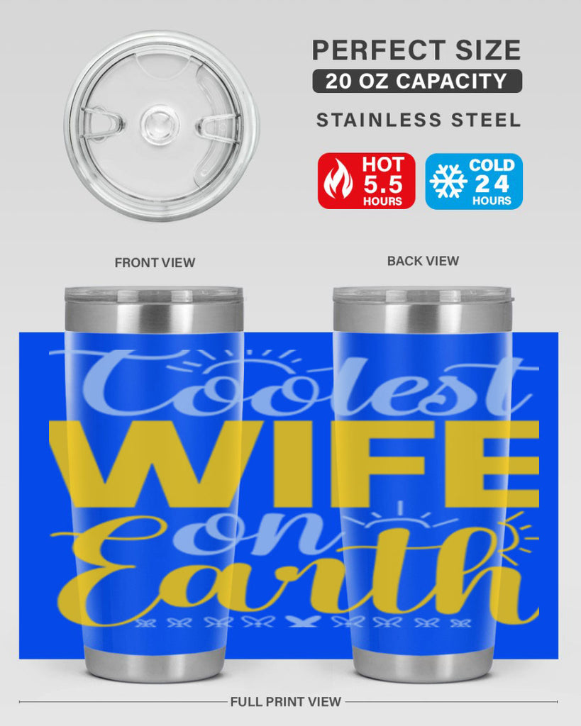 Coolest wife on earth62#- winter- Tumbler