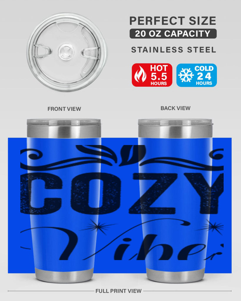 Cozy Vibes 77#- winter- Tumbler
