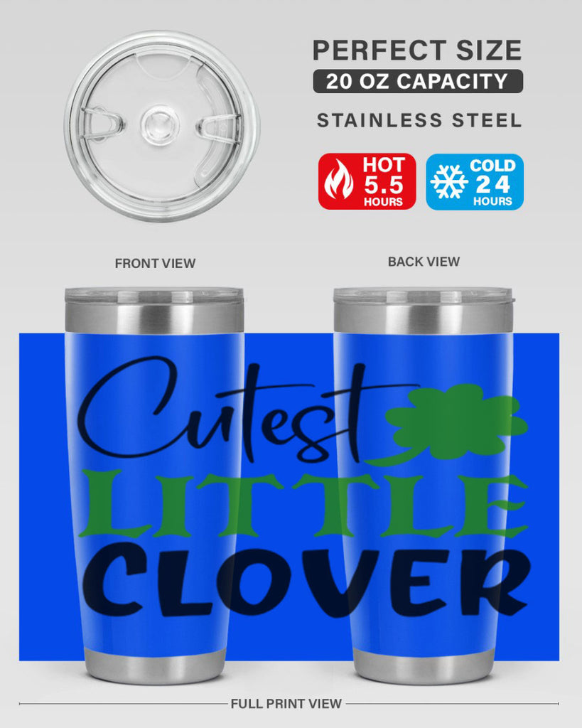 Cutest Little Clover Style 159#- St Patricks Day- Tumbler