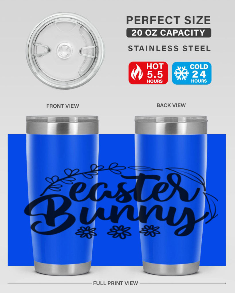 Easter bunny  129#- spring- Tumbler