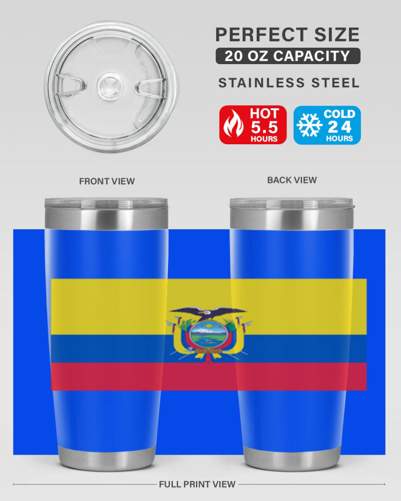 Ecuador 147#- world flags- Tumbler