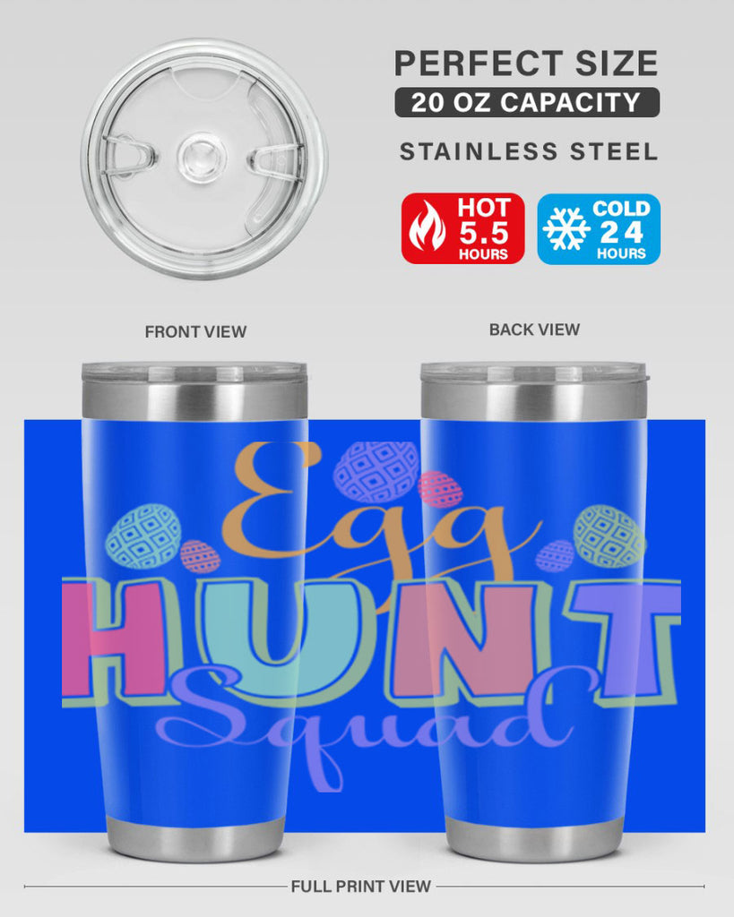 Egg hunt squad130#- spring- Tumbler