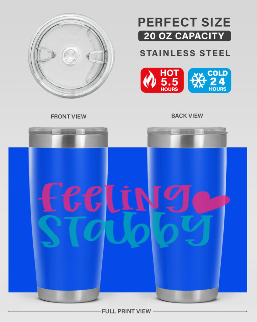 Feeling Stabby Nurse Style 386#- nurse- tumbler