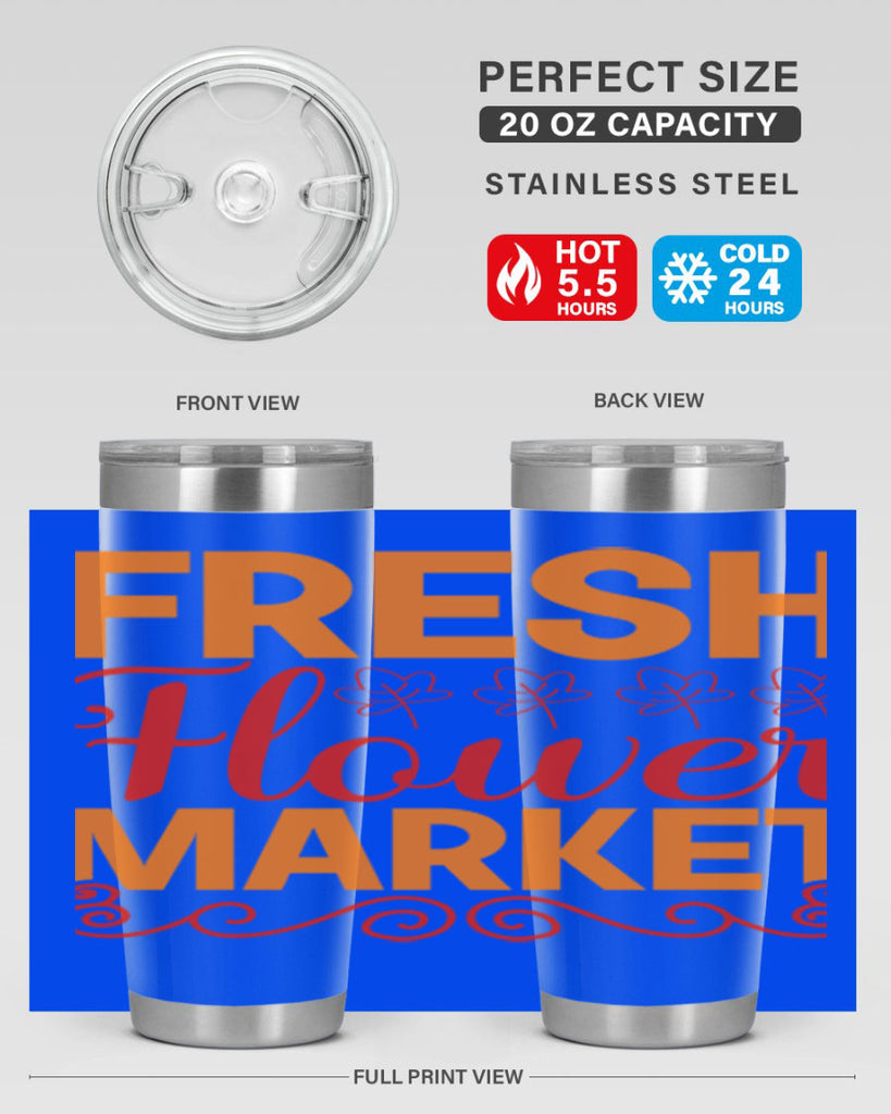 Fresh flower market 143#- spring- Tumbler