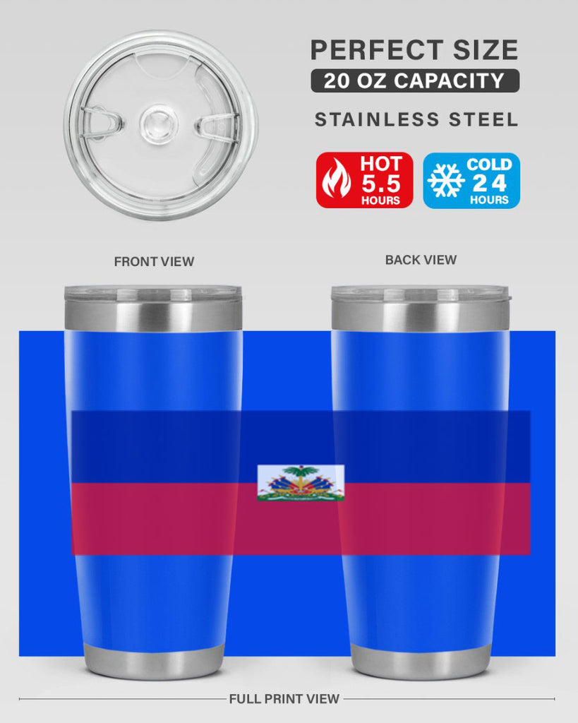 Haiti 125#- world flags- Tumbler
