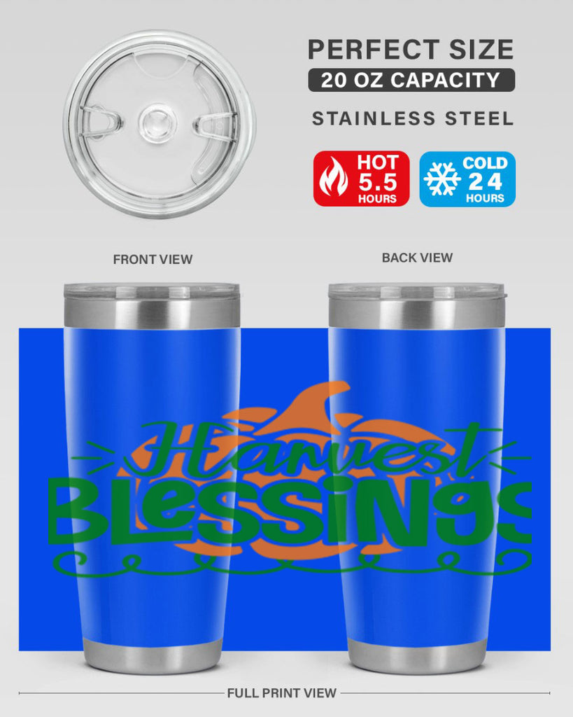 Harvest Blessings 265#- fall- Tumbler