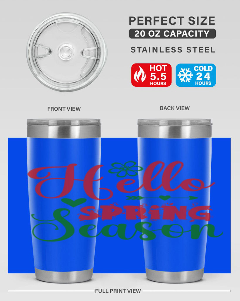 Hello Spring Season 224#- spring- Tumbler