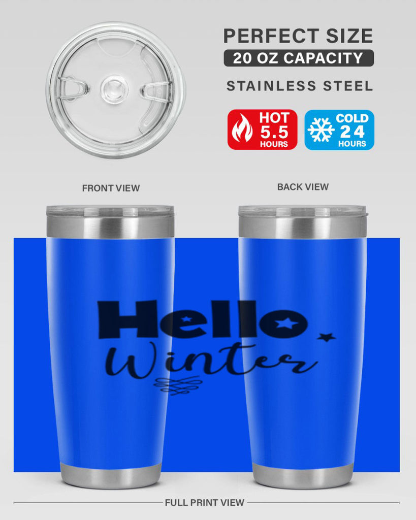 Hello Winter 170#- winter- Tumbler
