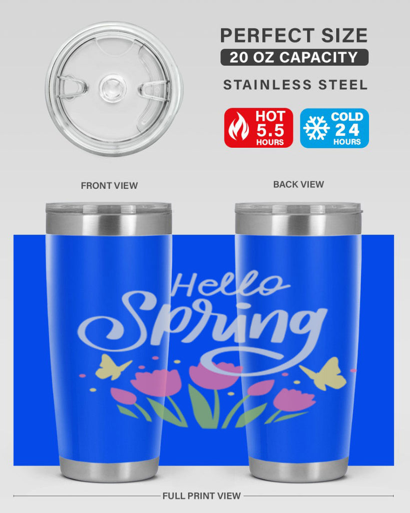 Hello spring214#- spring- Tumbler