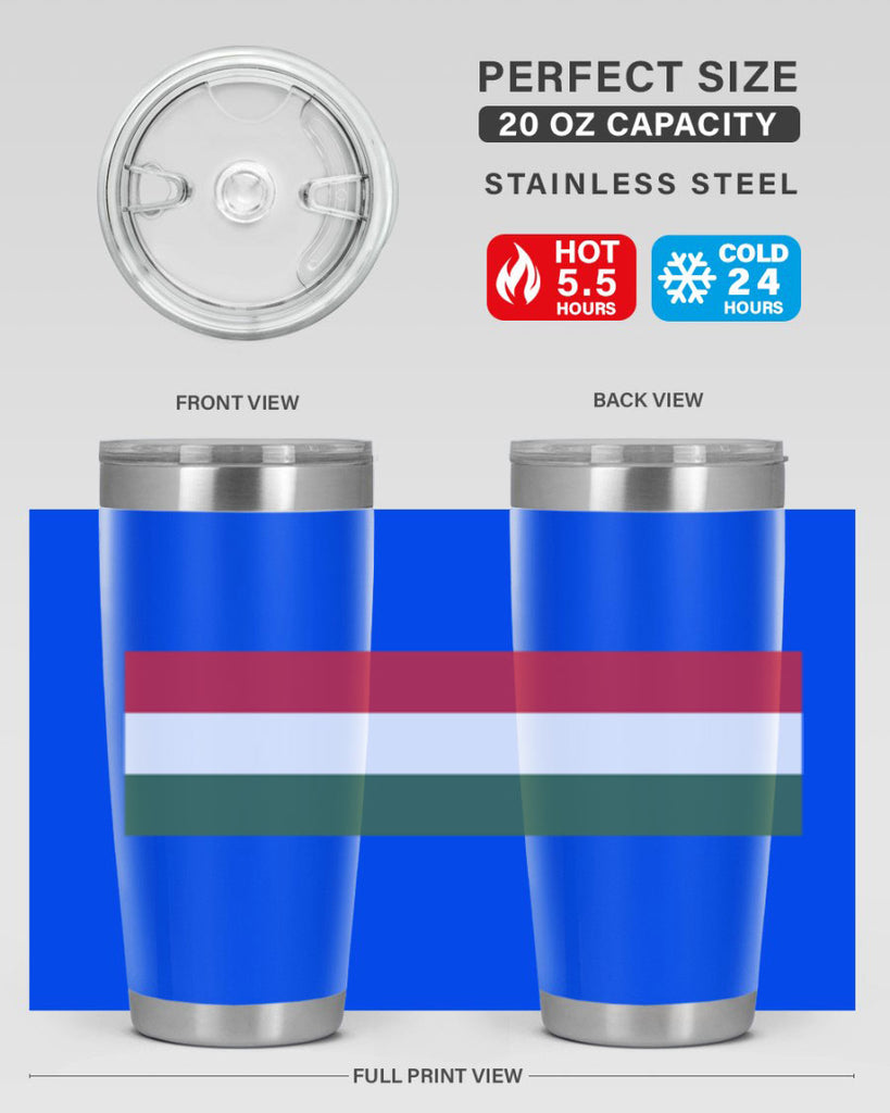 Hungary 123#- world flags- Tumbler