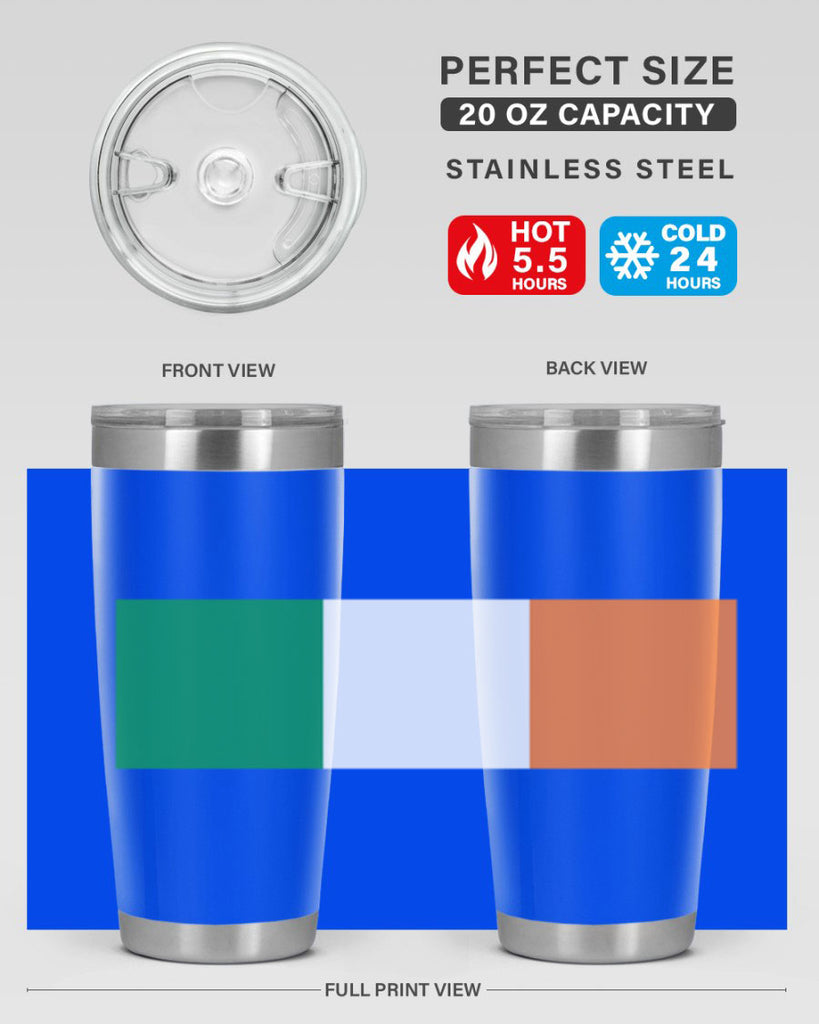 Ireland 117#- world flags- Tumbler