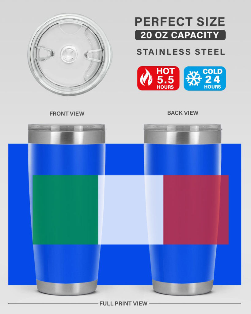 Italy 115#- world flags- Tumbler