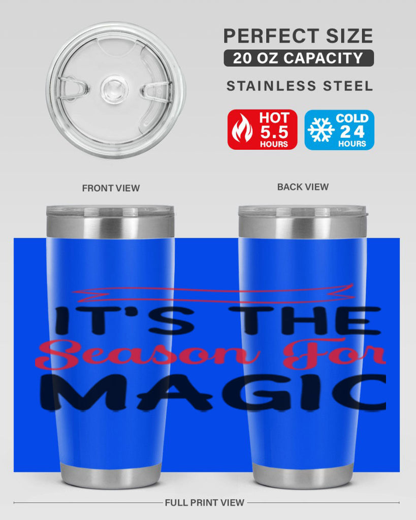 Its the season for magic 258#- winter- Tumbler