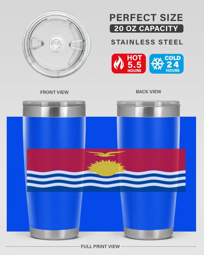 Kiribati 109#- world flags- Tumbler