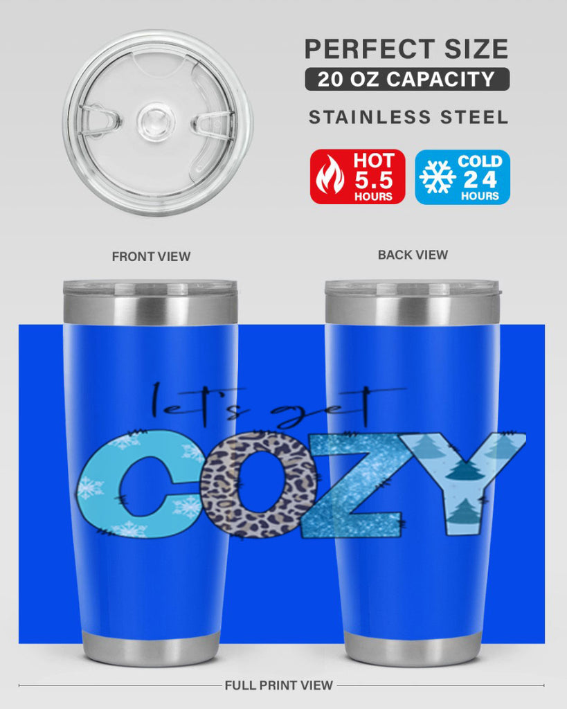 Let s cozy 295#- winter- Tumbler