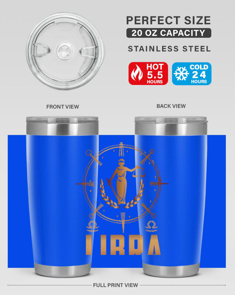 Libra 331#- zodiac- Tumbler