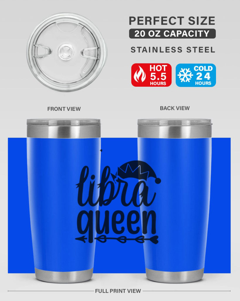 Libra queen 326#- zodiac- Tumbler
