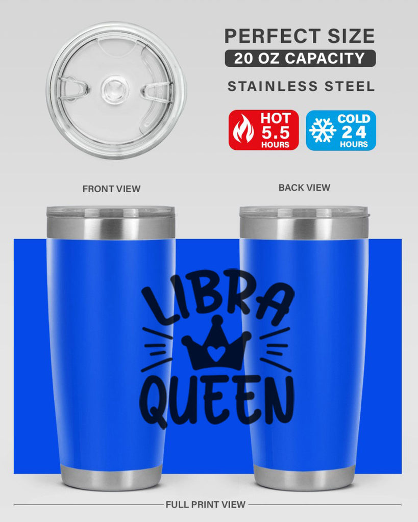 Libra queen 327#- zodiac- Tumbler
