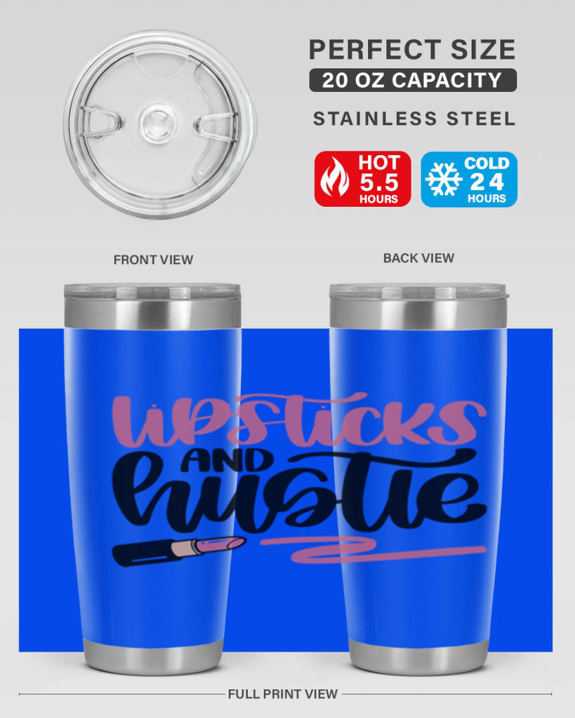Lipstick And Hustie Style 59#- make up- Tumbler