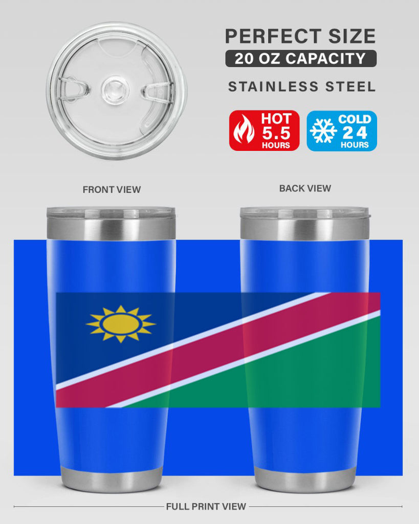 Namibia 78#- world flags- Tumbler