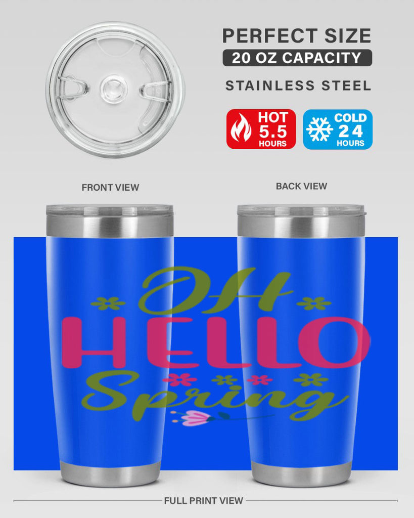 Oh Hello Spring 360#- spring- Tumbler