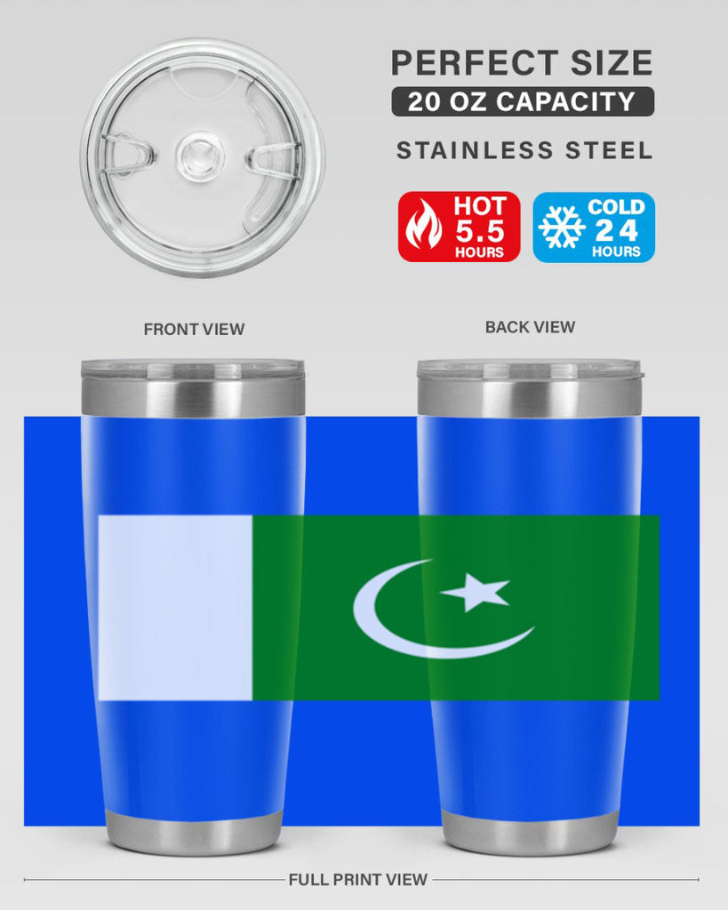 Pakistan 66#- world flags- Tumbler