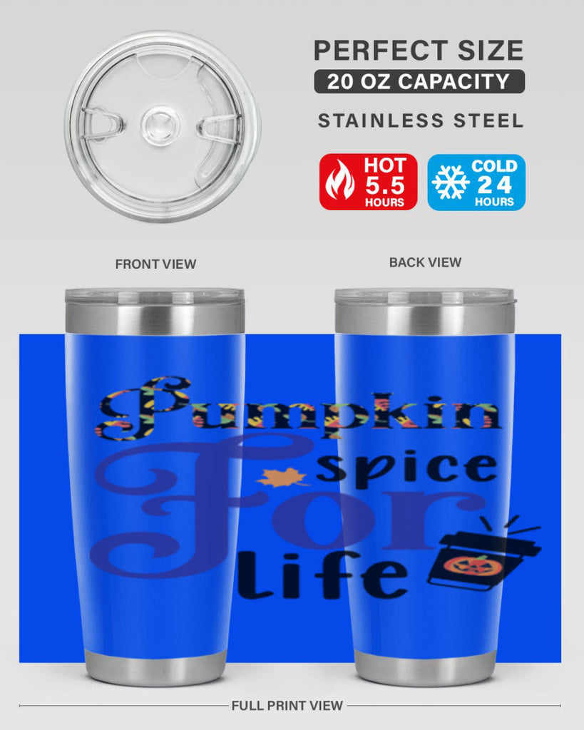 Pumpkinspiceforlife 566#- fall- Tumbler
