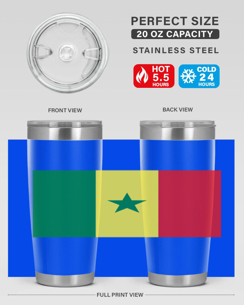 Senegal 45#- world flags- Tumbler